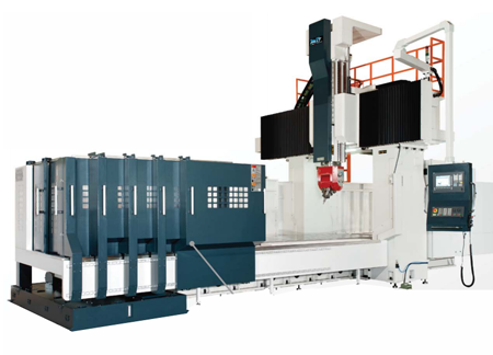 Crane gantry type five axis machining center machine