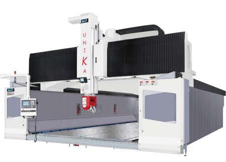 Fixed column type five axis machining center machine